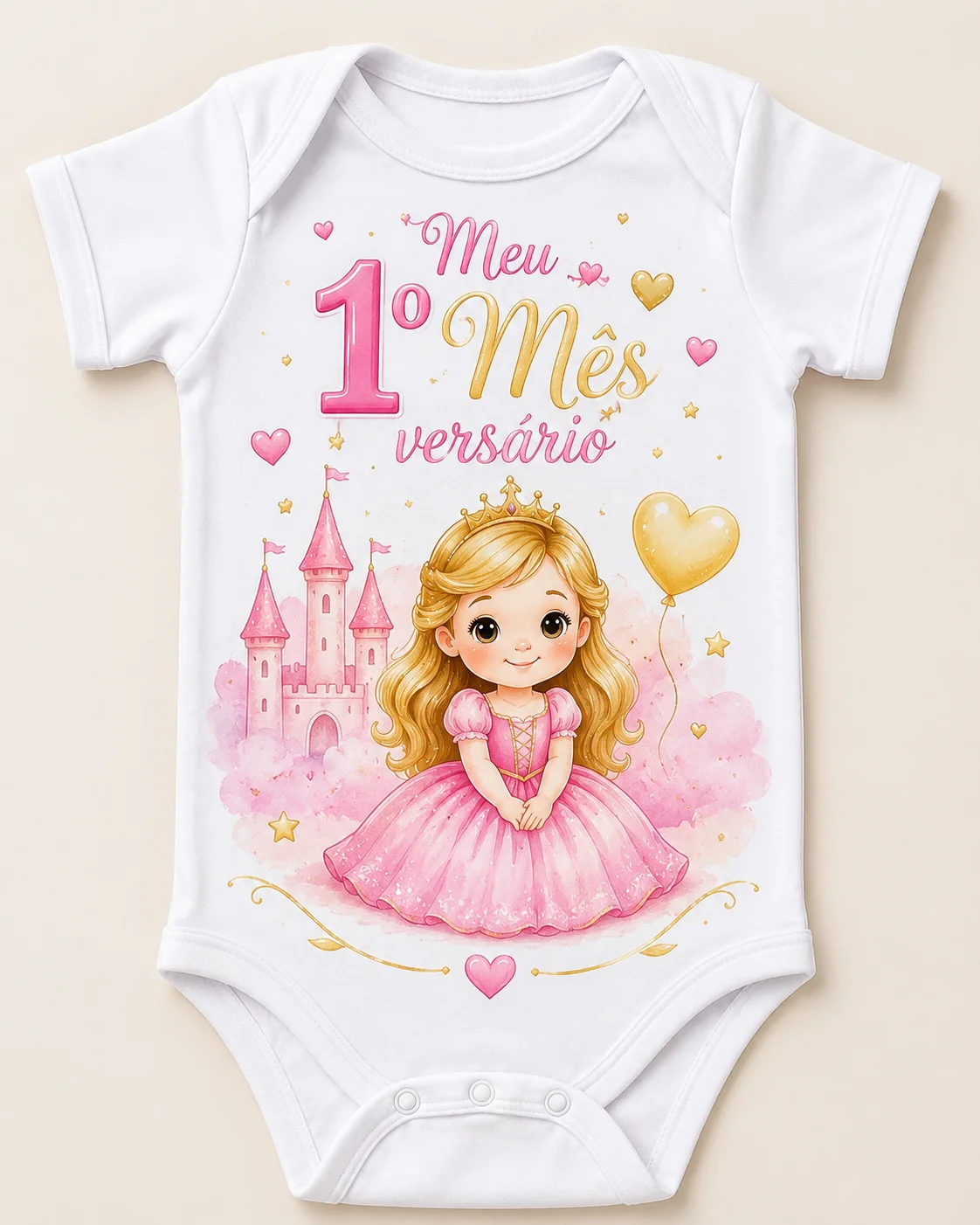 Estampa Princesas Encantadas bebê
