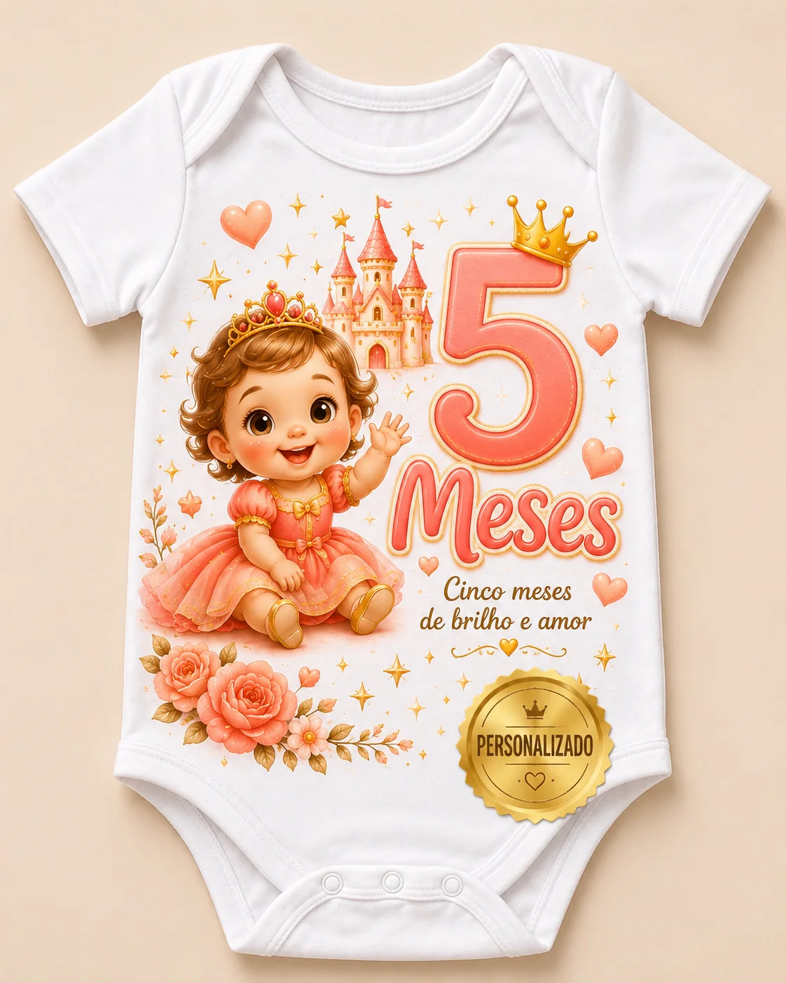 Estampa Princesas Encantadas bebê