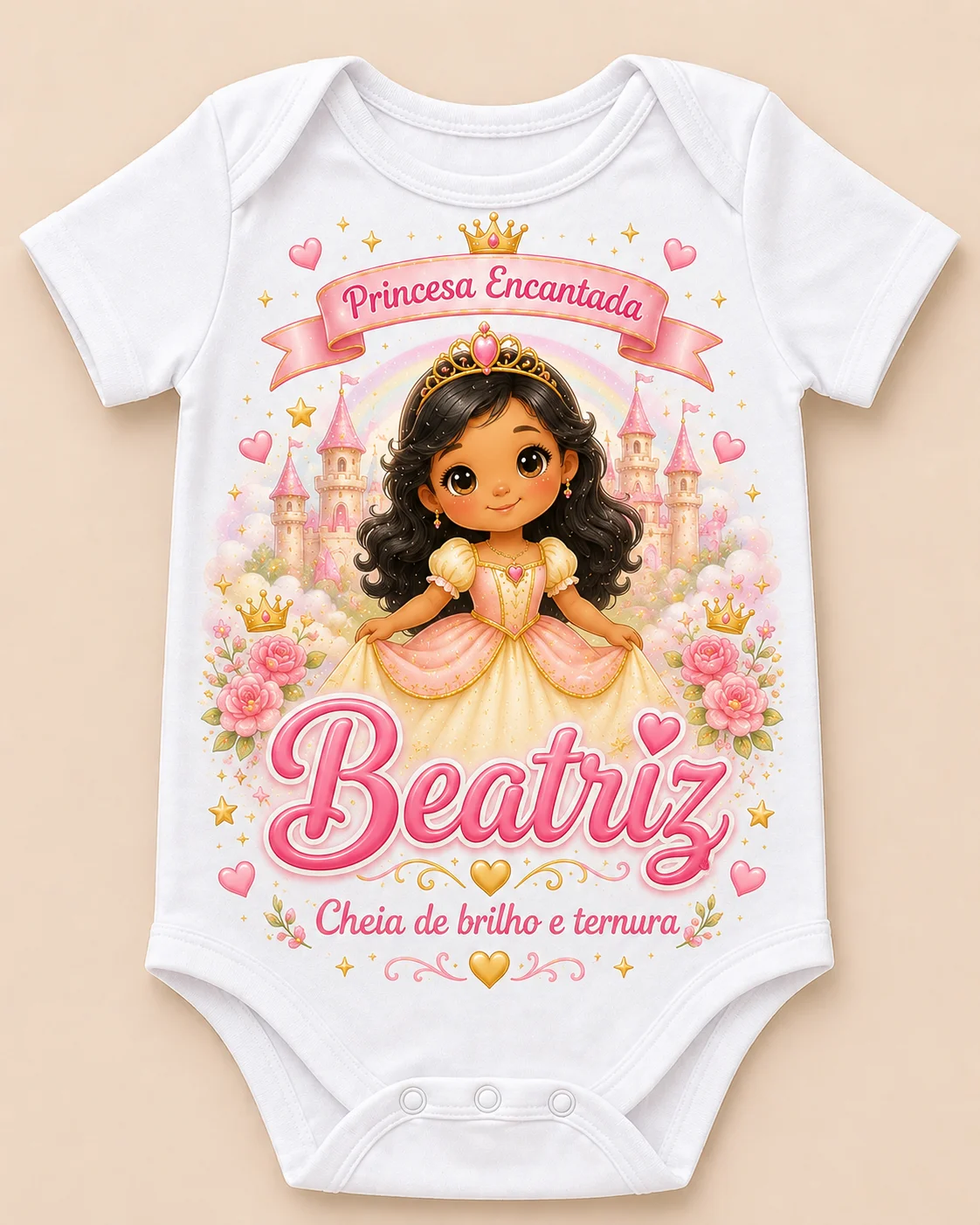 Estampa Princesas Encantadas bebê
